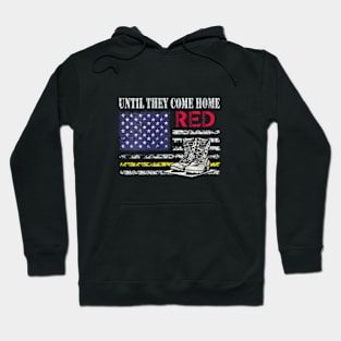 RED Friday Remember Everyone deployed every friday Hoodie